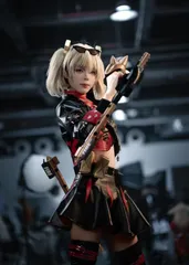 【コスプレ】バーニス/ゼンゼロ(衣装、靴、ウィッグ、武器) ゼンレスゾーンゼロ ゼンゼロ バーニス・ホワイト-Burnice White