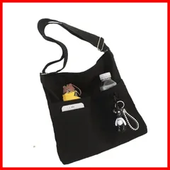 【人気商品】[レリカ] キャンバス 2way トートバッグ 帆布 ショルダー 大容量 a4 斜め掛け 通勤 通学 軽量 バッグ レディース トート エコ バッグ シンプル おしゃれ 大きめ マザーズ カバン サブ 肩掛け カジュアル bag 黒 白 手提げ 大