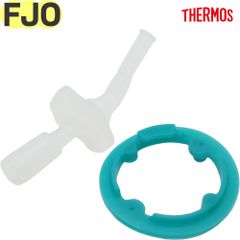 サーモス FJO 飲み口×1個 / パッキン×1個 B-006099 / B-006101 純正交換用部品 THERMOS 真空断熱2ウェイストローボトル水筒用【ネコポス】