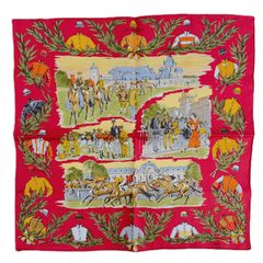 ☘️美品☘️ HERMES カレ90 シャンティイ競馬場 CHANTILLY - メルカリ