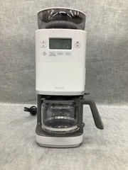 Y YT25061609 ≪中古品≫ シロカ コーン式 全自動 コーヒーメーカー カフェばこPRO