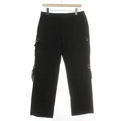 バーバリーブラックレーベル BURBERRY BLACK LABEL カーゴパンツ ジップフライ 79 M 黒 ブラック /IR ■GY19のサムネイル