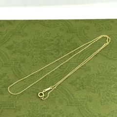 GUCCI 喜平 45cm 細 2mm チェーンのみ ネックレス 0767a13 GUCCI 喜平 45cm 細 2mm チェーンのみ ネックレス 0767a13 GUCCI