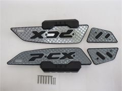 PCX 125/160 2025 以降 JK05 KF47 CNC アルミ ステップボード スリップ防止機能付き 灰
