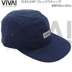VIVA! ISLAND ビバアイランド FLEX CAP フレックスキャップ アウトドア タウン カジュアル UV対策 V-241412(NAVY/ネイビー)