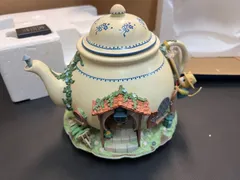 RITAO様☆ENESCO エネスコ オルゴール ティーポット バンガロー