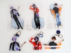 6点セット にじさんじ 3SKM×串かつ でんがな アクリルスタンド・アクリルキーホルダー/北見遊征/魁星/榊ネス