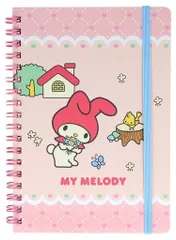 【新品】ノート・メモ帳 マイメロディ WリングノートB6 New Life Collection 「サンリオキャラクターズ」