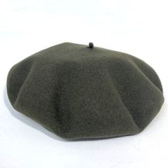 小さいサイズ フランス製 フェルト インポート バスクベレー 高級 帽子 680003-47 ブラウン系
