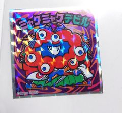 No.6 ミャクミャクデビル　ミャクミャクマンチョコ 関西万博　限定　ビックリマン　大阪万博　ミャクミャク　ステッカー　シール