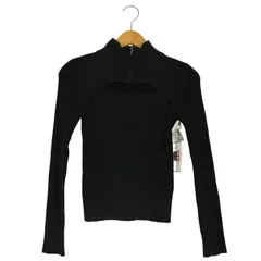 ムルーア MURUA ハーフジップカットニット レディース FREE 