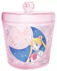 [Used] Tableware and other items (character) Sailor Moon (pink) Glitter Canister "Pretty Guardian Sailor Moon"