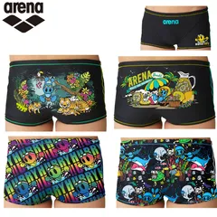 arena  アリーナ　AS4FWM09M　アリーナくん　メンズ　タフスーツ 　トレーニングスパッツ　ショートレッグ　練習用水着　 水泳　競泳　トレーニング水着