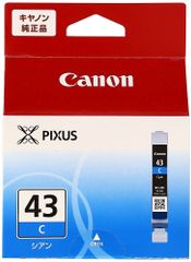 キヤノン 純正 インクタンク シアン BCI-43C 【まとめ買い3個セット】