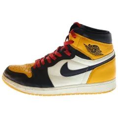 NIKE (ナイキ) Air Jordan 1 Retro High OG Taxi エアジョーダン1 レトロ ハイ OG タクシー ハイカットスニーカー イエロー US11/29cm 555088-711