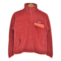 patagonia パタゴニア リツール スナップT フリースジャケット アウトドア レッド (レディース XL) 中古 古着 R7581