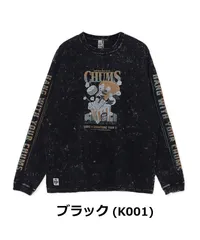 チャムス CHUM キャニオンランズチャムスツアー83 ロングスリーブTシャツ ブラック m l xlCH01-2655 メンズ レディース 長袖 ヴィンテージ風 秋冬のサムネイル