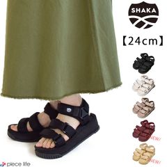 【2025新色追加】シャカ SHAKA サンダル ネオバンジープラットフォーム NEO BUNGY PLATFORM レディース 厚底 スポーツサンダル スポサン  春 夏 秋 24cm SK-105