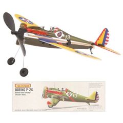 アビエイター ボーイングＰ－２６ [ゴム飛行機 子供 飛行機 おもちゃ 玩具 飛ぶ 楽しい おすすめ プレーントイ ゴム動力飛行機 紙飛行機]【B-2874_055606】