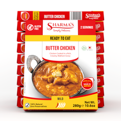 インド レトルト カレー | シャルマズ バターチキンカレー(甘口) 280g 10個セット | Butter Chicken 日本製