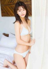 浅倉唯 超セクシー かわいい 美人 水着下着 巨乳美脚美尻 イラストアート B2ポスター