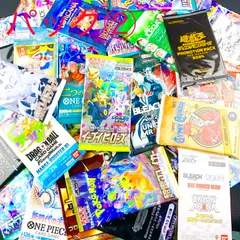 ②未開封パック150パック以上まとめ売り【廃盤・希少・高額・限定・プロモ】様々なジャンルの未開封パックが盛り沢山！現在では入手困難なパックも多数！60サイズ★