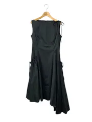 アディアム Suzu Dress 43525 ワンピース 0 ブラック アシンメトリー ITUUA2P419QOのサムネイル