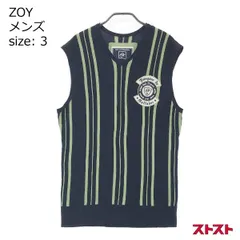 ZOY　ゾーイ　ネイビー ノースリーブベスト ZOY ゾーイ ネイビー ノースリーブベスト ZOY OFFICIAL｜ゾーイ