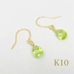 匿名配送 : ete 誕生石 ピアス ペリドット - メルカリ