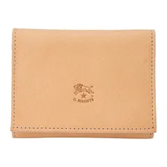 新品 イルビゾンテ IL BISONTE 3つ折り財布 ウォレット ナチュラーレ