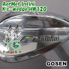 ウェッジ ゴーセン AerMet Infini/K's-wedge HW120//56[85961]のサムネイル