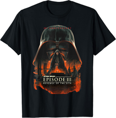 新生活応援SALE　Star Wars 20th Anniversary Episode III Epic Big Chest Poster Tシャツ　メンズ　S～３XL