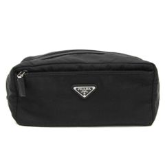 PRADA Re-nylon × サフィアーノレザー ポーチ 2NA029 PRADA Re-nylon × サフィアーノレザー ポーチ 2NA029 - メルカリ