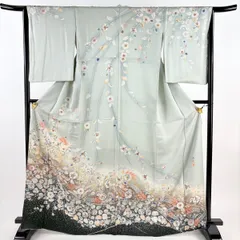 正絹 縮緬 辻が花 訪問着 お値下げしました❣️ 2025年最新】辻が花の人気アイテム - メルカリ