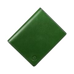 【新品未開封】財布 メンズ ミニ財布 コンパクト 2つ折り レザー 折りたたみ 二つ折り財布 日本製 栃木レザー 本革 小さい財布 カード収納 キャッシュレス 人気 おしゃれ 記念品 プレゼント 父の日ギフト 美しいパッケージと 贈り物に最適（グリーン）