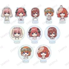 【中古】アクリルスタンド・アクリルパネル 全10種セット 「映画 五等分の花嫁 トレーディング ちょこんと! ウェディングver. アクリルスタンド」