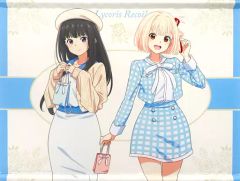 [중고] 태피스트리 니시키 치다카 & 이노우에 타키나 (Winter Date) B2 태피스트리코일~White Palette~ in 아틀레 아키하바라] 블라인드 캔 배지 복권 당 경품
