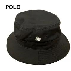 【POLO/ポロ】POLO BCS ハット バケットハット デオプロテクト コットン 綿  男女兼用 ユニセックス Mサイズ 56～58(中古・未使用)