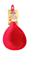 新品 BIG STRAINER SPOON たっぷりざる レッドのサムネイル