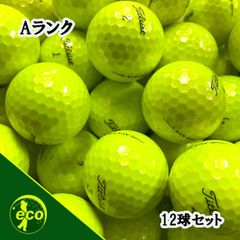 ロストボール タイトリスト Titleist AVX  イエロー 12球 【Aランク】 ゴルフボール