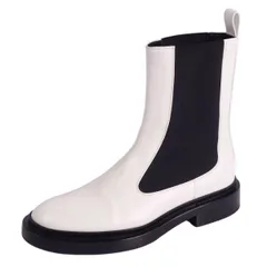 美品 ジルサンダー JIL SANDER ブーツ サイドゴア レザー シューズのサムネイル