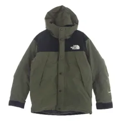 THE NORTH FACE ノースフェイス ND91930 Mountain Down Jacket マウンテン ダウン ジャケット ニュートープ モスグリーン系 ブラック系 L【中古】