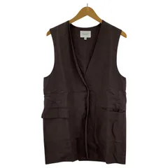 BEAUTY & YOUTH ビューティ&ユース ユナイテッドアローズ リネン混 カラーレスベスト size表記なし/モカ