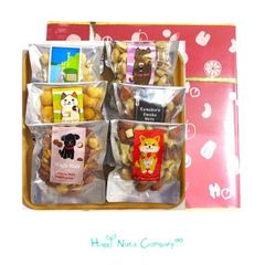 ◎喜ばれる ハイセンス ナッツギフト 敬老の日おすすめ ◎【ミックスナッツ】おつまみ ナッツギフト ６種類入り 環境配慮 簡易箱 木箱風 燻製 チーズ ガーリック トリュフ 幻の塩 ナッツ専門店 HappyNutsCompany