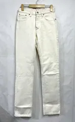90s ヴィンテージ HELMUT LANG｜ヘルムートラング VINTAGE WHITE DENIM ホワイト デニムパンツ KWYのサムネイル
