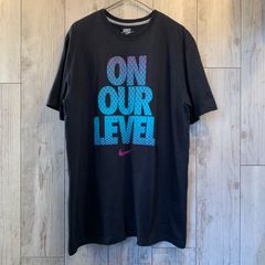NIKE 半袖Tシャツ ブラック ビッグロゴ ビッグサイズ【メンズL】