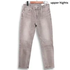 upper hights アッパーハイツ THE STELLA♪ USED加工 ストレッチ スキニー デニム パンツ ジーンズ Sz.23 レディース 日本製