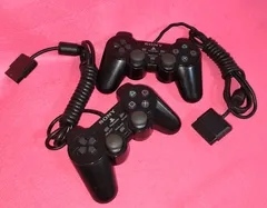 【動作未確認】PS2 アナログ コントローラ SCPH10010 2台 プレイステーション アナログ スティック 搭載 コントローラー ゲーム 周辺 機器 メンズ レディース 笑声出品商品