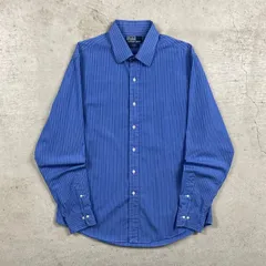 90年代 Polo by Ralph Lauren ポロバイラルフローレン CURHAM 長袖 ストライプシャツ メンズL相当 