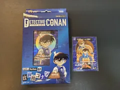 未開封　名探偵コナンカードゲーム スタートデッキ 01 江戸川コナン CT-D01 プロモ 付き 江戸川コナン&工藤新一 PR ID [P014] 【E2637-001】●137